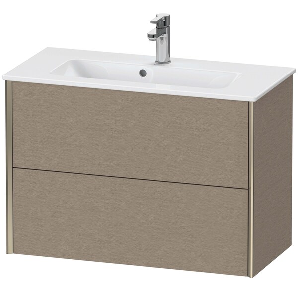 Duravit Xviu WallMounted Vanity Unit Cashmere Oak XV41790B111 Zoro